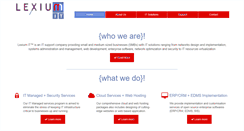 Desktop Screenshot of lexium.net